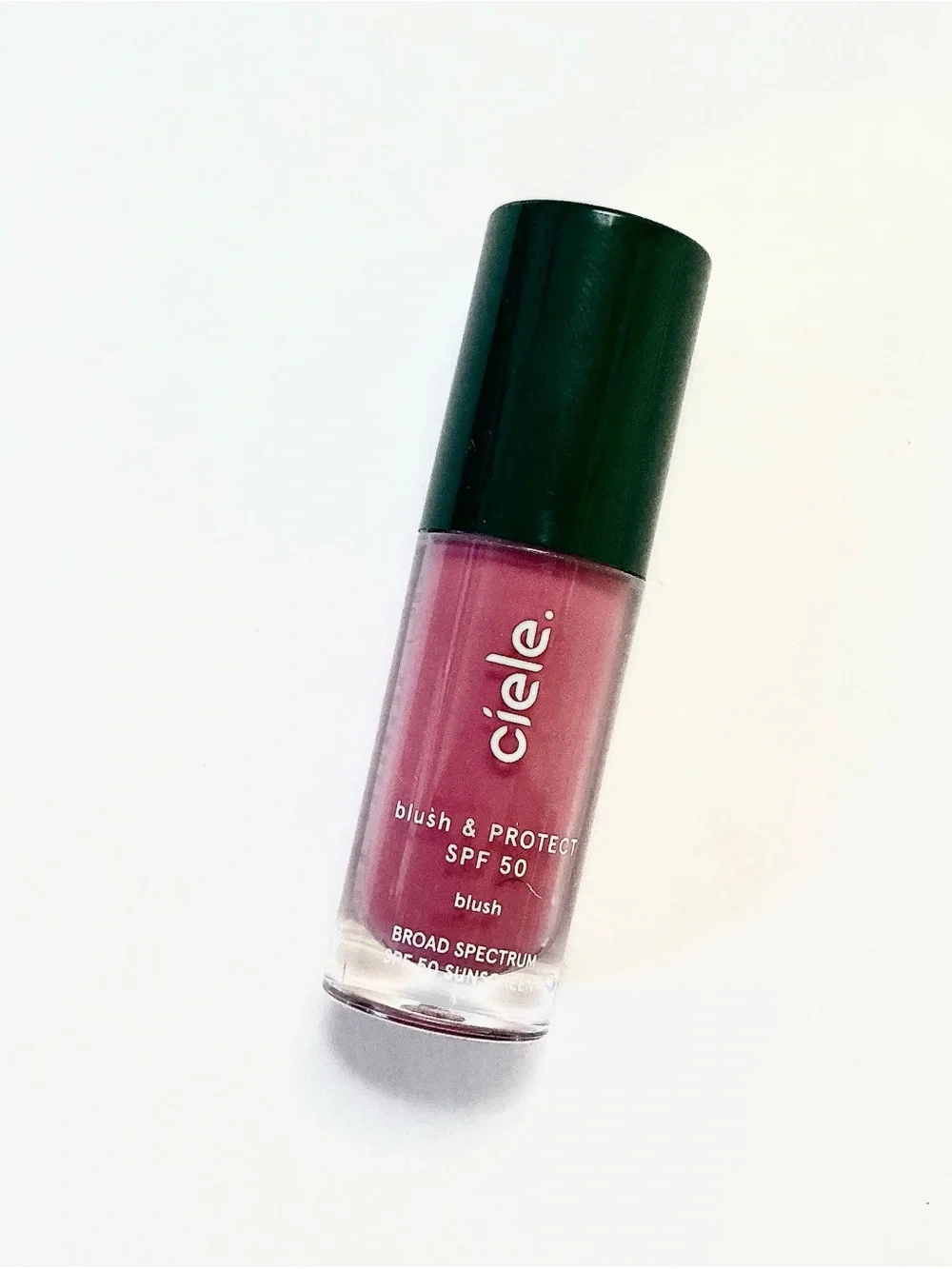 ciele Blush & Protect SPF+ Liquid Blush • Mini Travel • Berri